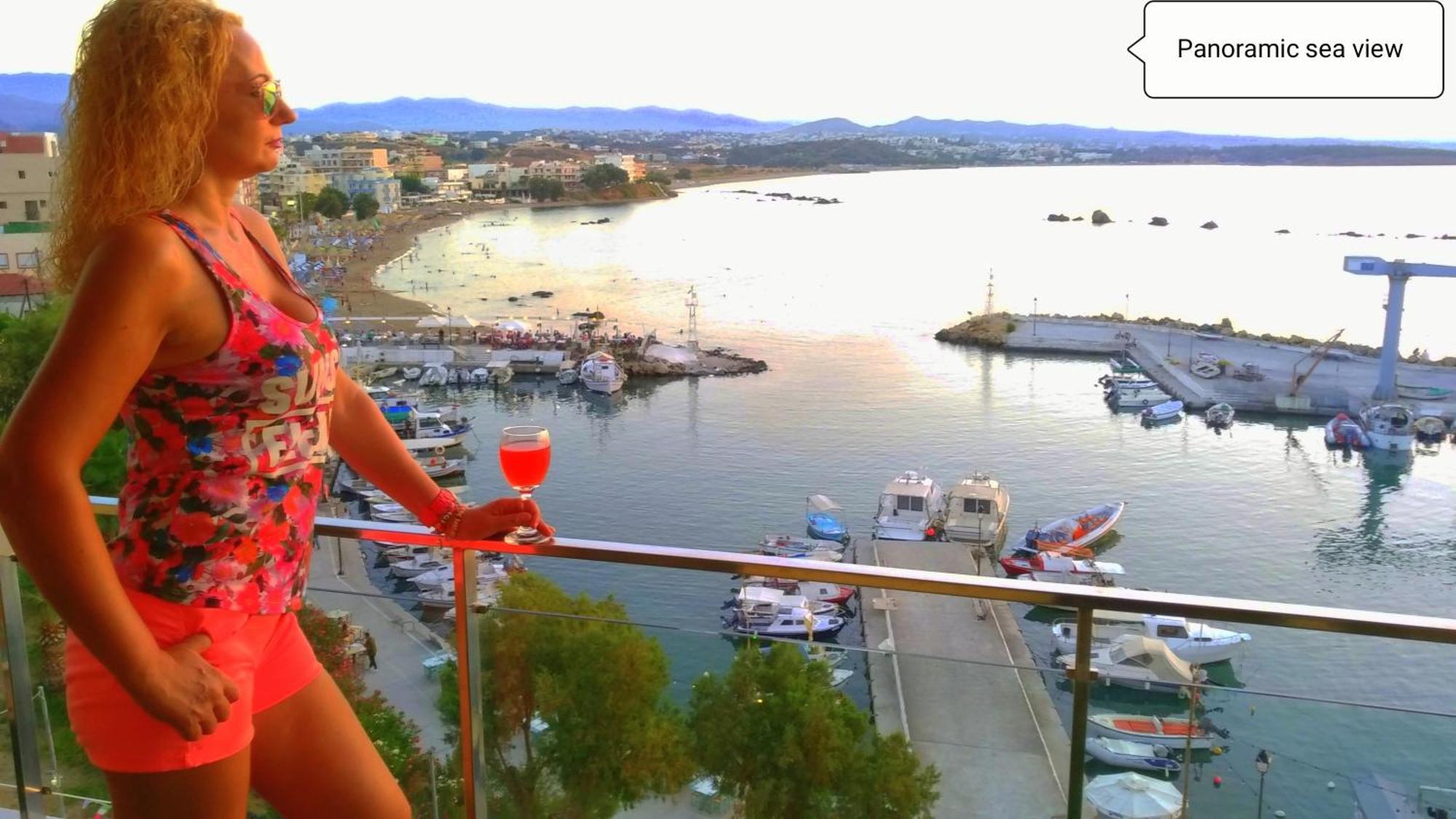 Apartmán Panoramic Sea View Chania  Exteriér fotografie